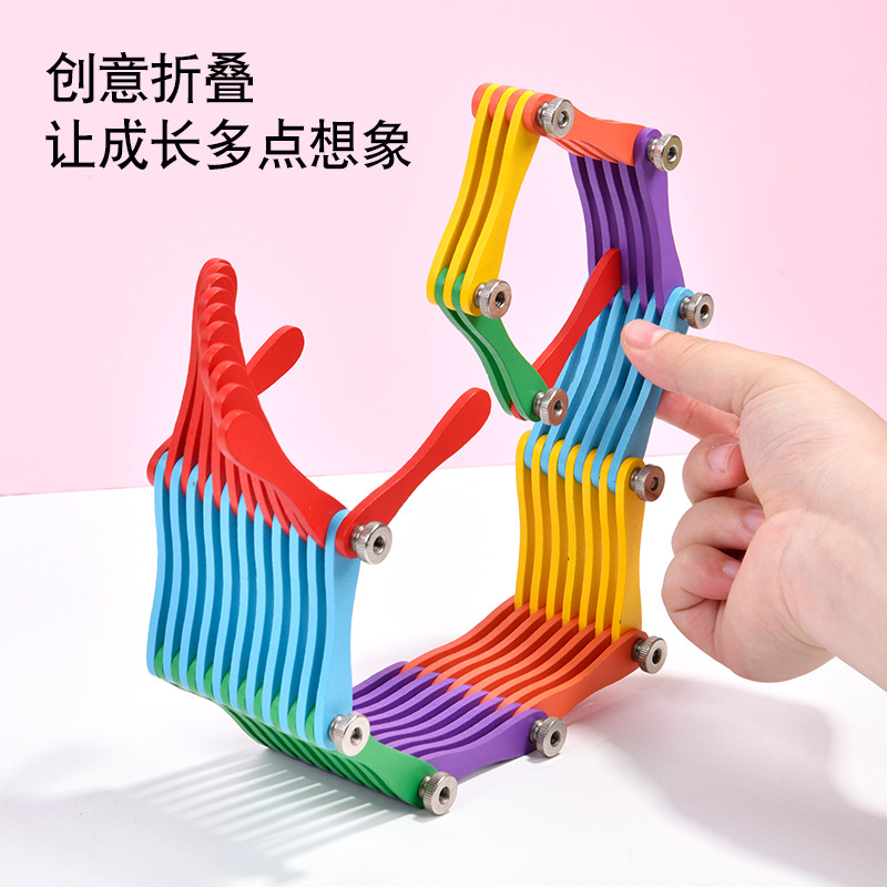 Explosiva transfronteriza, educación temprana para niños, variedad, plegado, movimiento de música, desarrollo manual de rompecabezas del cerebro, ejercicio, juguetes interactivos entre padres e hijos