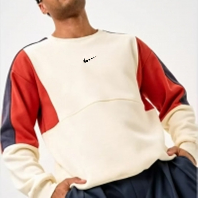 Cross-Border Spring and Autumn New Style Patchwork Sweatshirt for Men, Casual Versatile Youth Stylish Long-Sleeve T-Shirt, Crew Neck Top for Men Cross-Border Spring and Autumn New Style Patchwork Sweatshirt for Men, Casual Versatile Youth Stylish Long-Sleeve T-Shirt, Crew Neck Top for Men