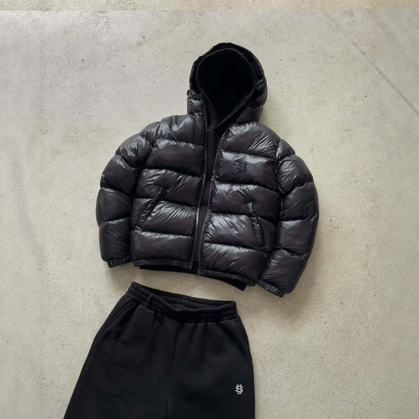 Suvene Set 2-Piece Black