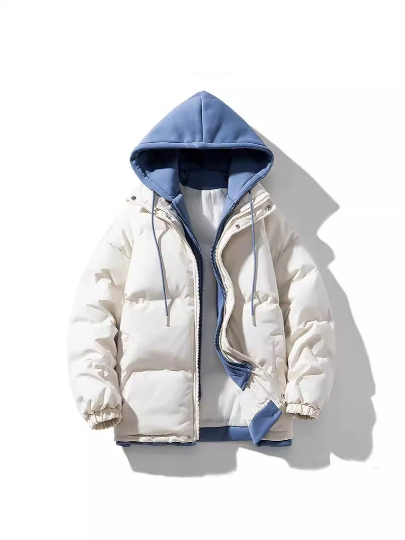 Winter trend set with hood, down jacket, (Cross-border trading), increased thickness, oversize