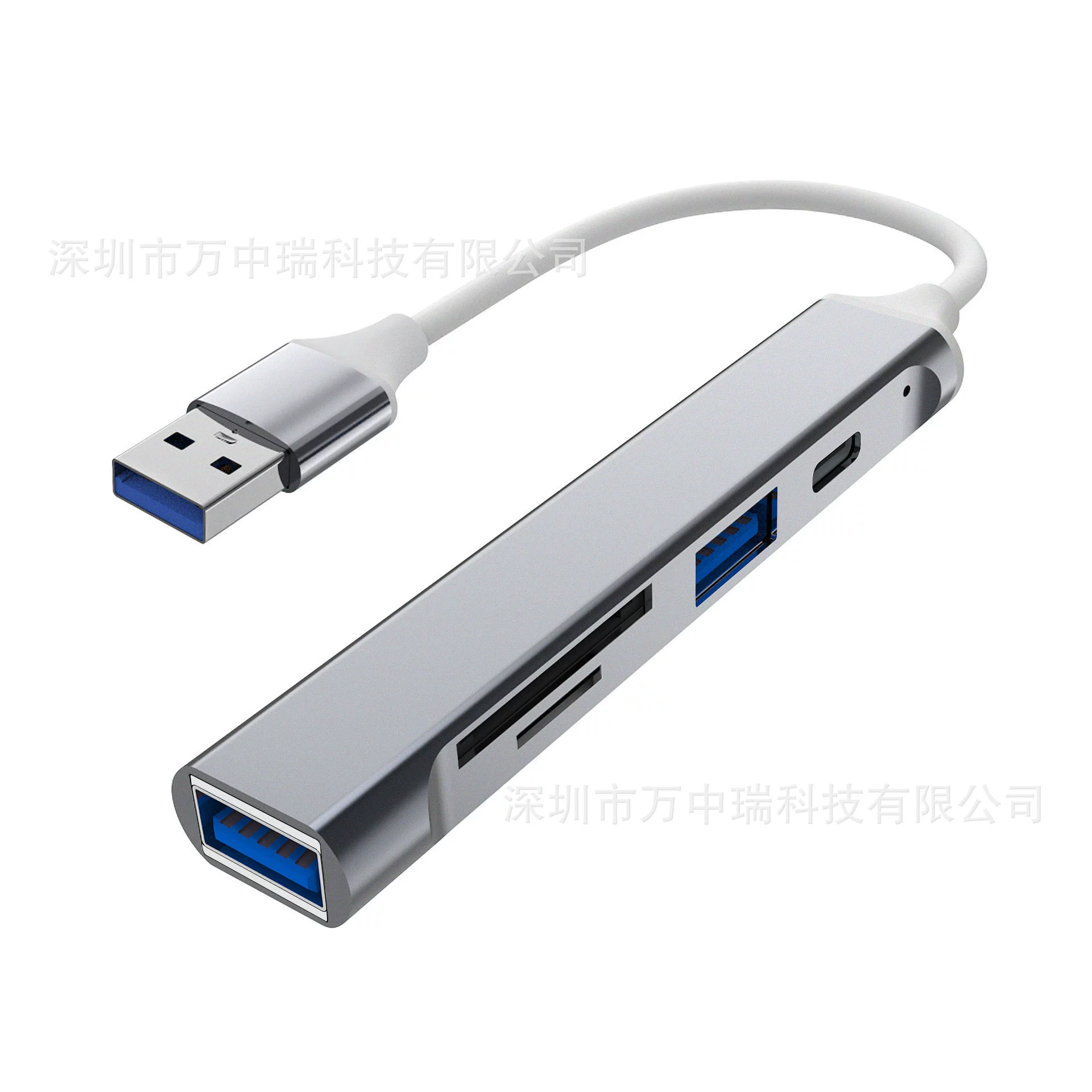 Five -in -one extension dock expansion dock USB HUB hub USB semiper HUB extended Typec expansion