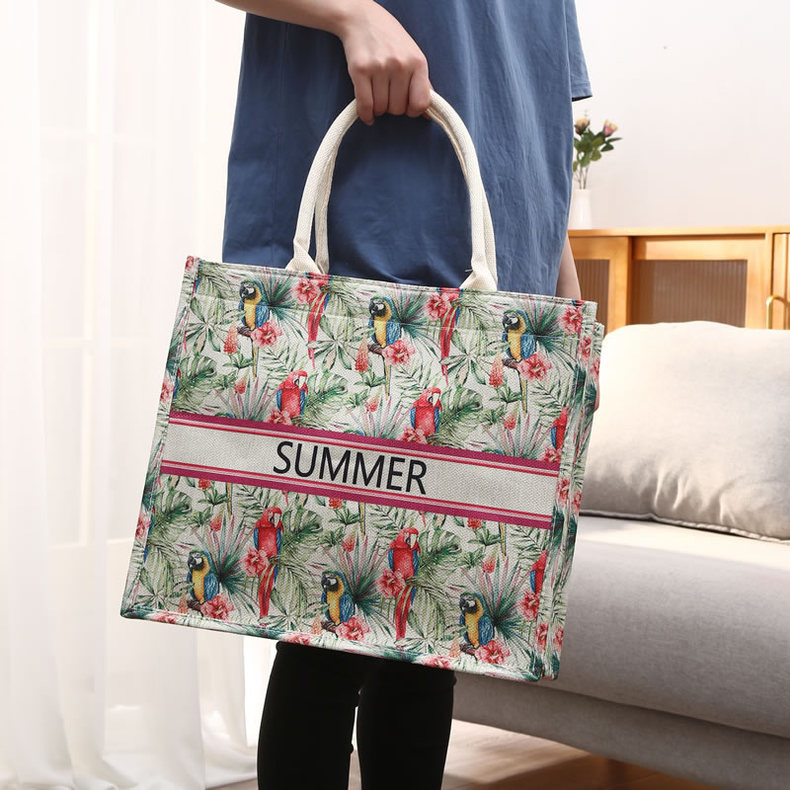 Cotton and linen handbags, jute bags, women's bags, linen shopping bags, gift bags, retro bags, handbags 1470