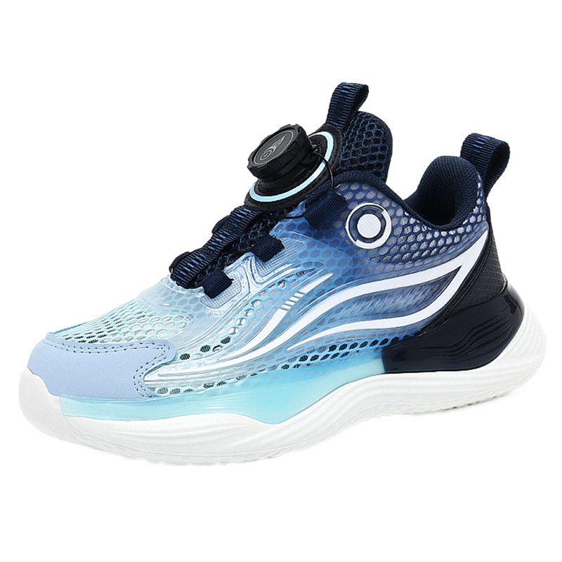 Zapatos para niños, zapatos deportivos para niños, nuevos zapatos de red para niños de verano 2025, zapatos de baloncesto de red única transpirables para niños grandes