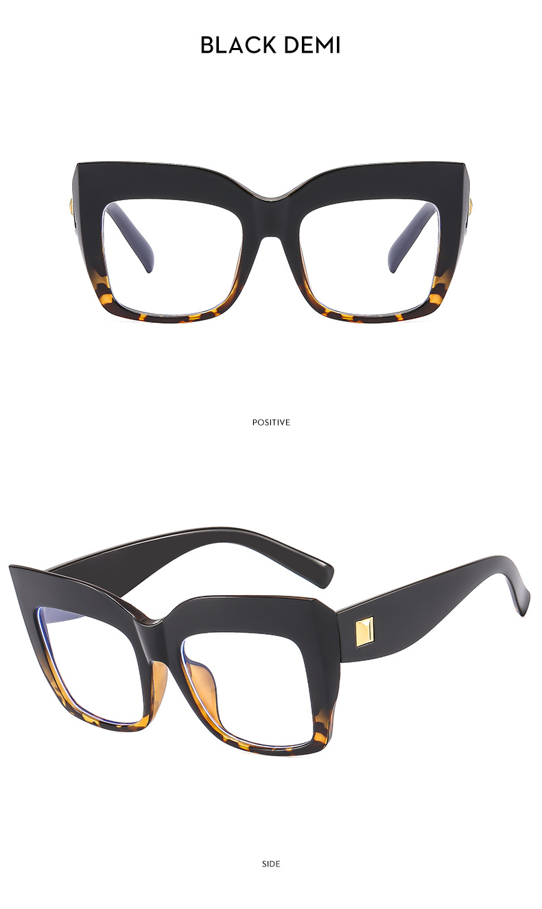 50g Weight Full Frame Glasses Structure Glasses Classification Ac, UV400 Protection Lens Material Square Glasses Style Street Occasion Solid Color Pattern Women'S Gender Exaggerated Style Exaggerated Solid Color Ac UV400 Protection Square Full Frame Women's Sunglasses 9