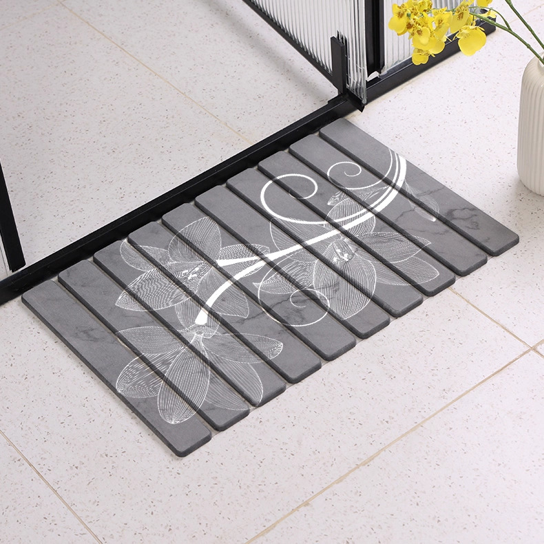 Flores de color gris oscuro dobladas en múltiples piezas