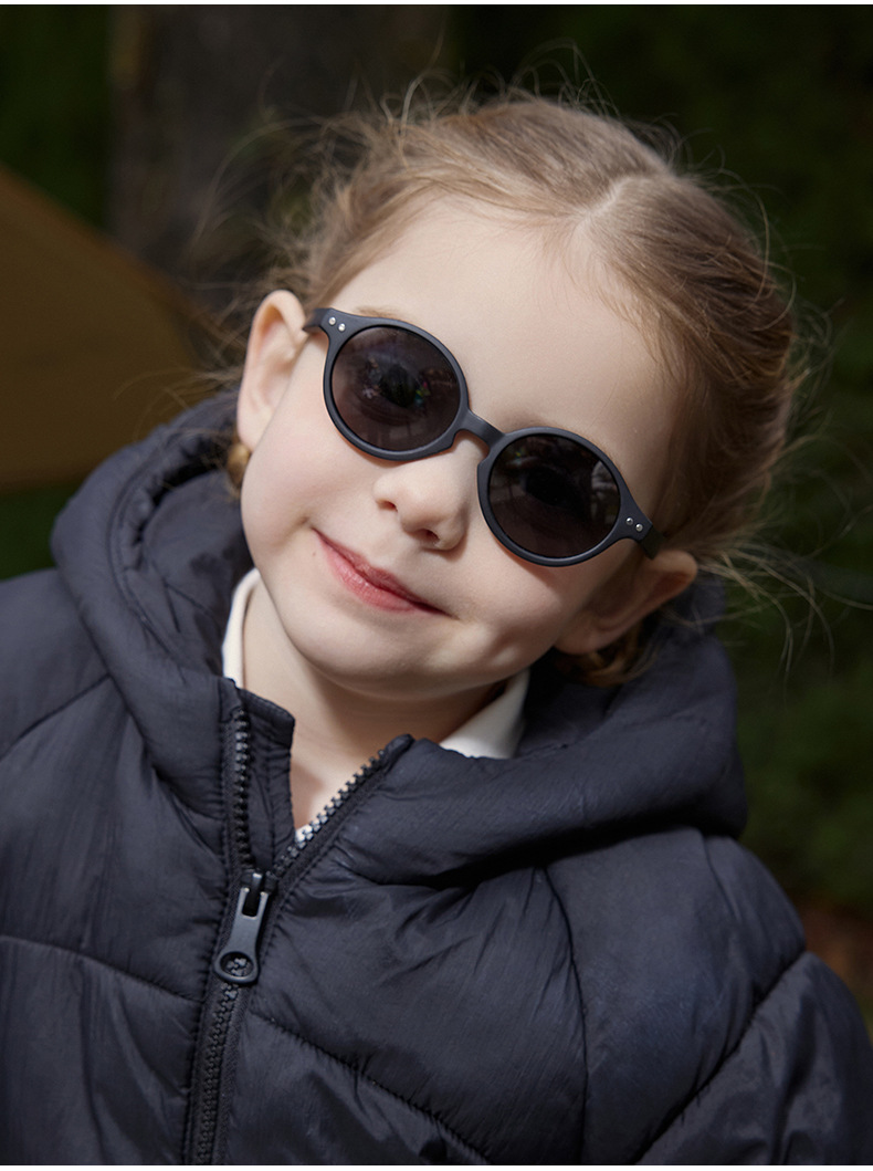 جذاب تاك إطار بيضاوي اطار كامل الاطفال النظارات الشمسية display picture 1