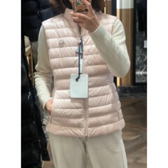 M家服装秋冬季新款轻薄羽绒服女装立领马甲大码羽绒背心内胆百搭