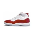 White and red high tops