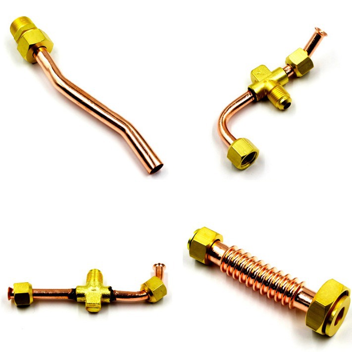 Calefacción fontanería caldera eléctrica de gas estufa de pared accesorios de tubería chimenea accesorios de hardware cobre Conexión de latón