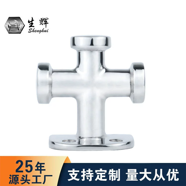 316 нержавеющая сталь яхта фурнитура стекольная лодка одиночный крест 63*63 кабельные сваи лодки маленькие кабельные сваи