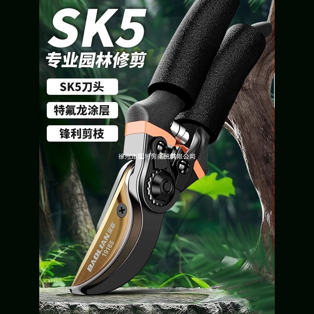 保联剪枝剪刀省力园林花艺剪多功能果树修剪专用粗大枝剪园艺工具