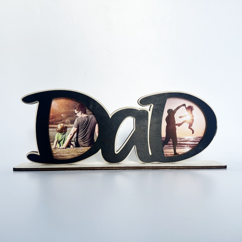 Cross Border Creative Design Wooden Father Dad Mother MOM Lover XOXO Letter Photo Frame Holiday Home Decoration Cross Border Creative Design Wooden Father Dad Mother MOM Lover XOXO Letter Photo Frame Holiday Home Decoration