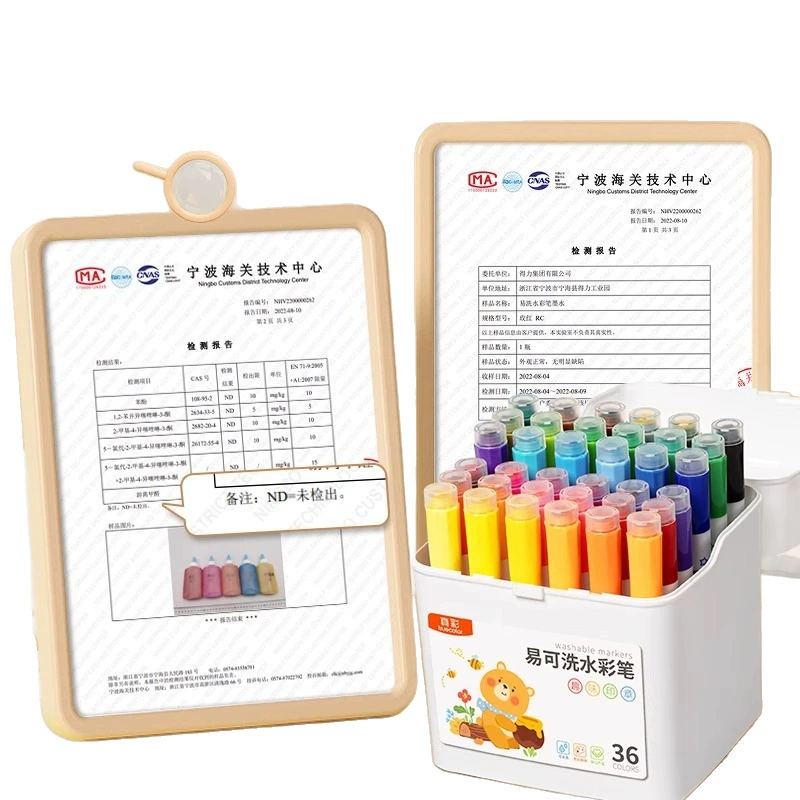 Children's seal, watercolour, crayons, non-toxic coloring book, art brush, set, washable