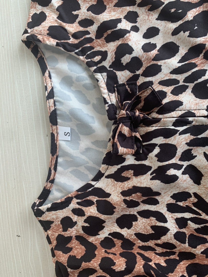 Women's Blouse Short Sleeve Blouses Streetwear Leopard display picture 8