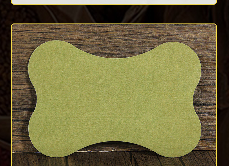 Mugwort Butterfly Arm Patch 12 Patches per Box Nanyang Ai Cao External Herbal Body Patch in use