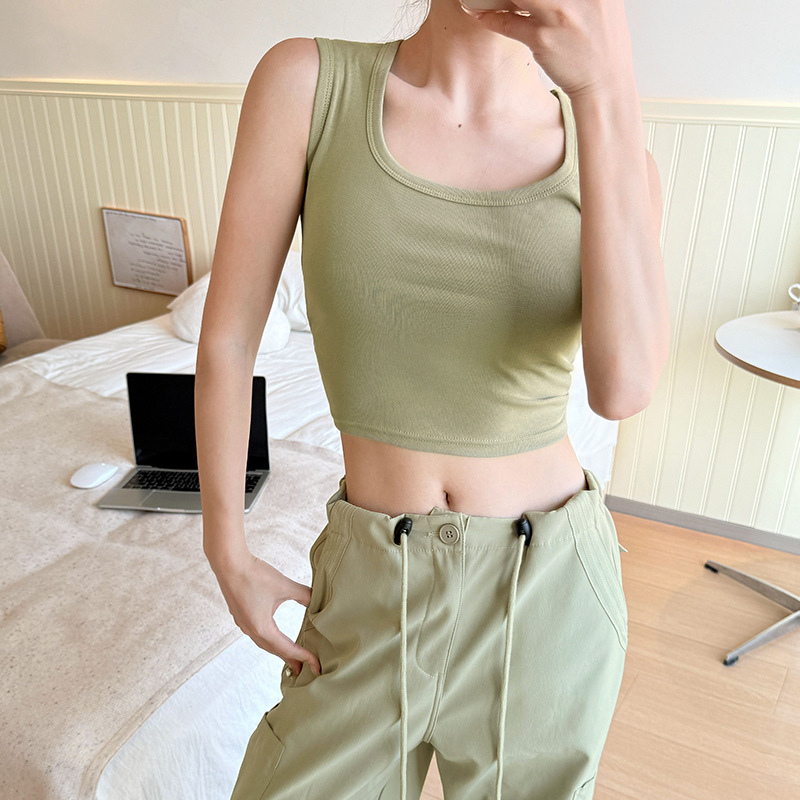 티그린 [비행기 어깨와 배꼽이 드러나는 숏스타일]