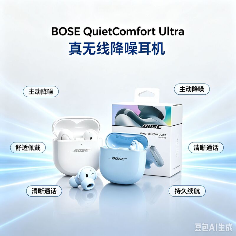 New cross-border QC Ultra third-generation noise-canceling Bluetooth headphones, suitable for Bose Bluetooth headphones New cross-border QC Ultra third-generation noise-canceling Bluetooth headphones, suitable for Bose Bluetooth headphones