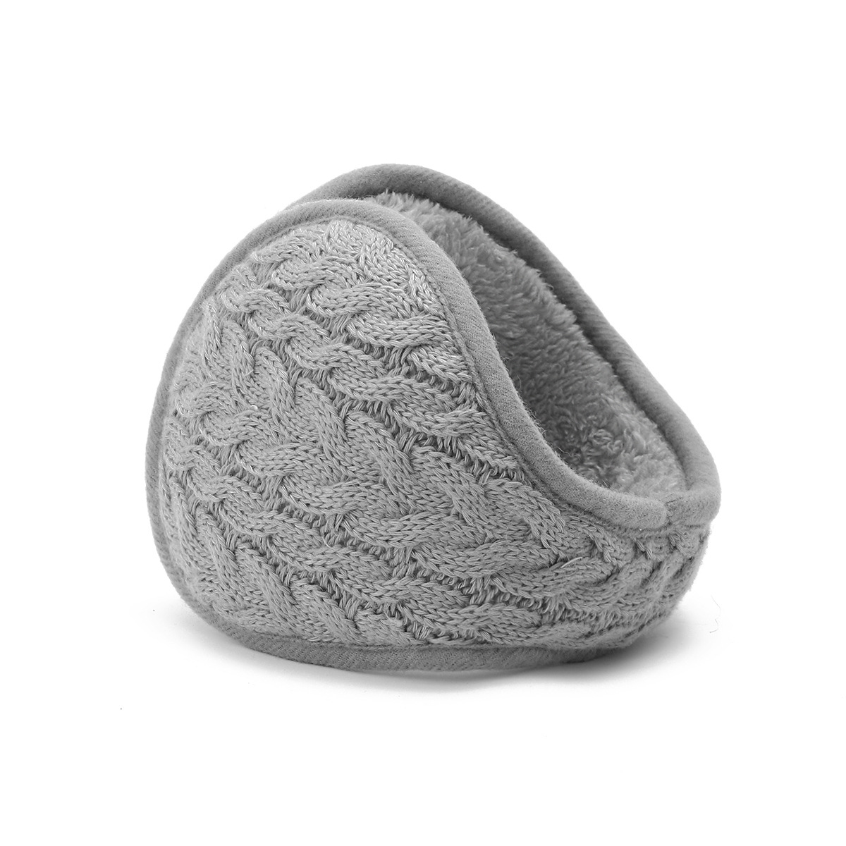 冬の人気は折り畳み可能な後、ニットで八の字を絞る耳カバー秋冬保温ファッションの新型耳カバー