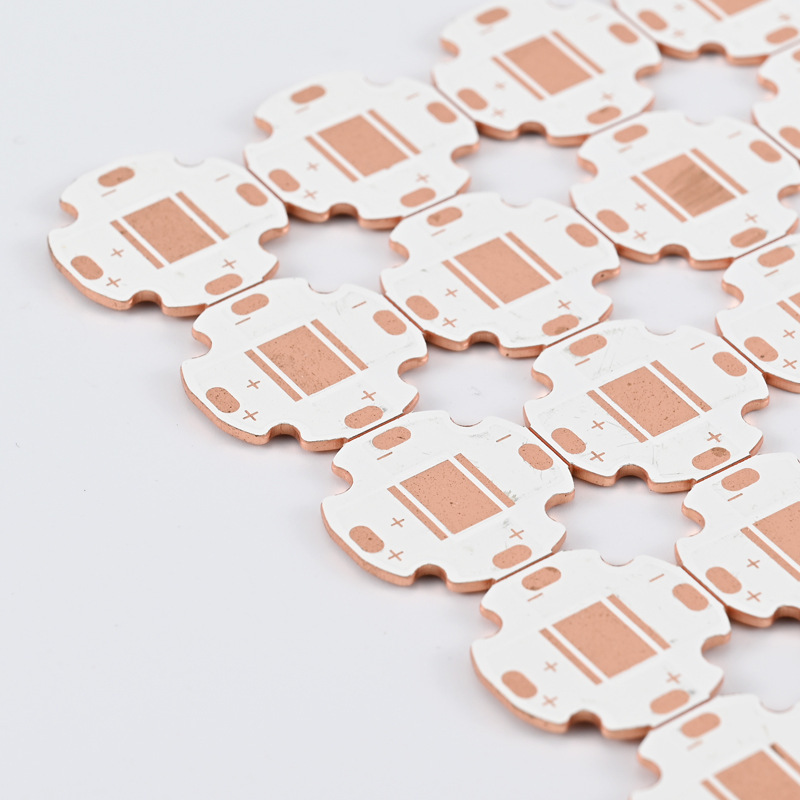 φ25mm 1.5厚 熱電分離銅基板 5050/7070/9090/110ランプビーズ PCB銅板|undefined