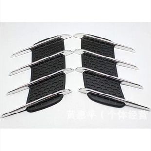 Car shark gills simulation air outlet side air outlet Hood decoration air inlet fake air outlet car stickers modification supplies