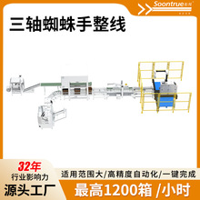 流水线机器人约1200箱/小时码垛开箱封箱机一站式纸箱码垛机
