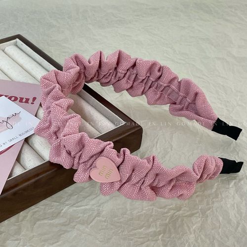 Love hairpin high skull headband  new women's style to wash face and press hair Internet celebrity wide-brimmed headband pink hair bundle