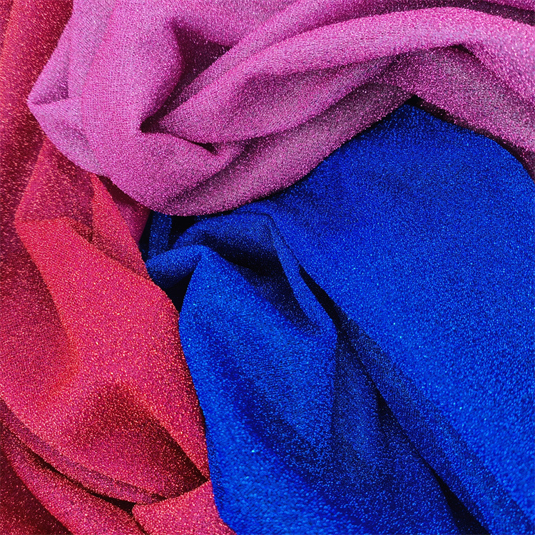 闪亮丝115g厚线布金银线布金葱七彩纱线幻光纱玩具公仔舞台表演服