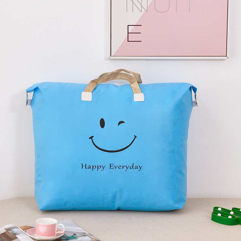 Oferta especial bolsa de almacenamiento de edredón de Kindergarten bolsa de edredón bolsa de organización de tela no tejida bolsa de edredón de Estudiante