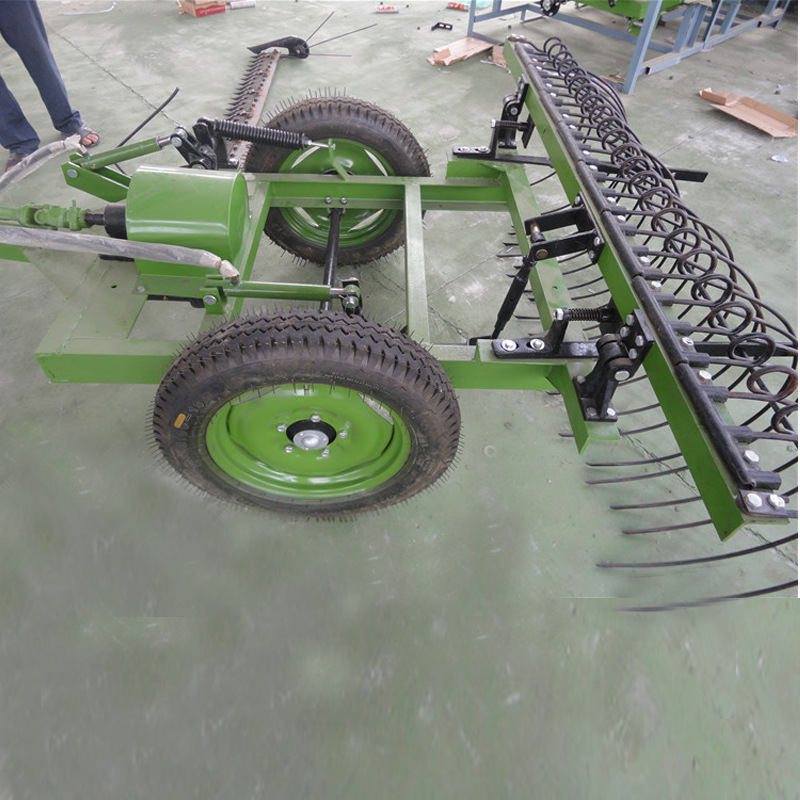 厂家直销拖拉机牵引往复式割搂一体机 2.1米液压升降割草搂草机器