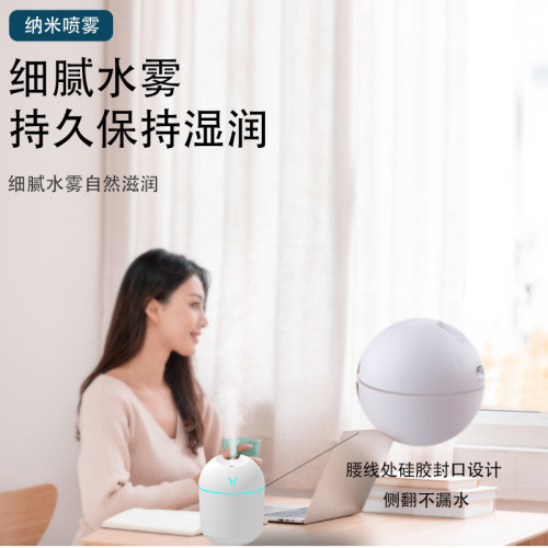 New Mini Humidifier, Colorful Home Use Bedroom Desk Car Portable Personal Fogger Aromatherapy Gift Wholesale