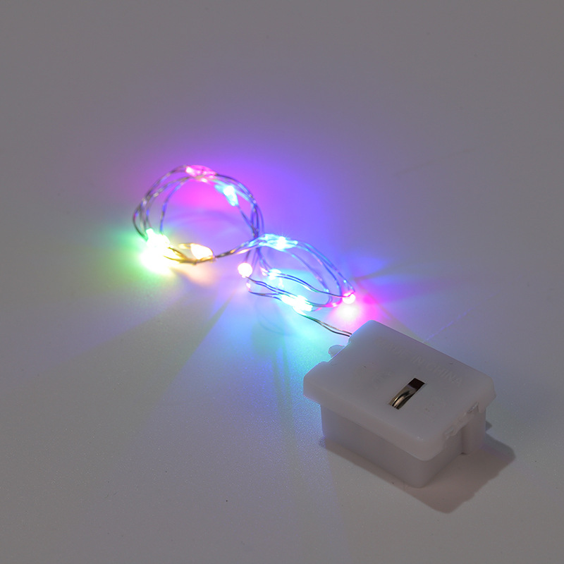 LED銅線ライト 小型白箱 三段階調光ライトストリング 雰囲気装飾ライト 花束ライト フラッシュライトストリング 小型ライトストリング
