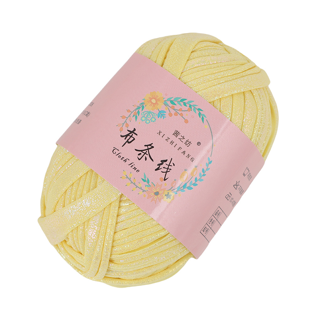 Línea textil Qian Zhi hilo de color mágico tejido a mano hilo de fantasía de color bricolaje en stock fábrica al por mayor