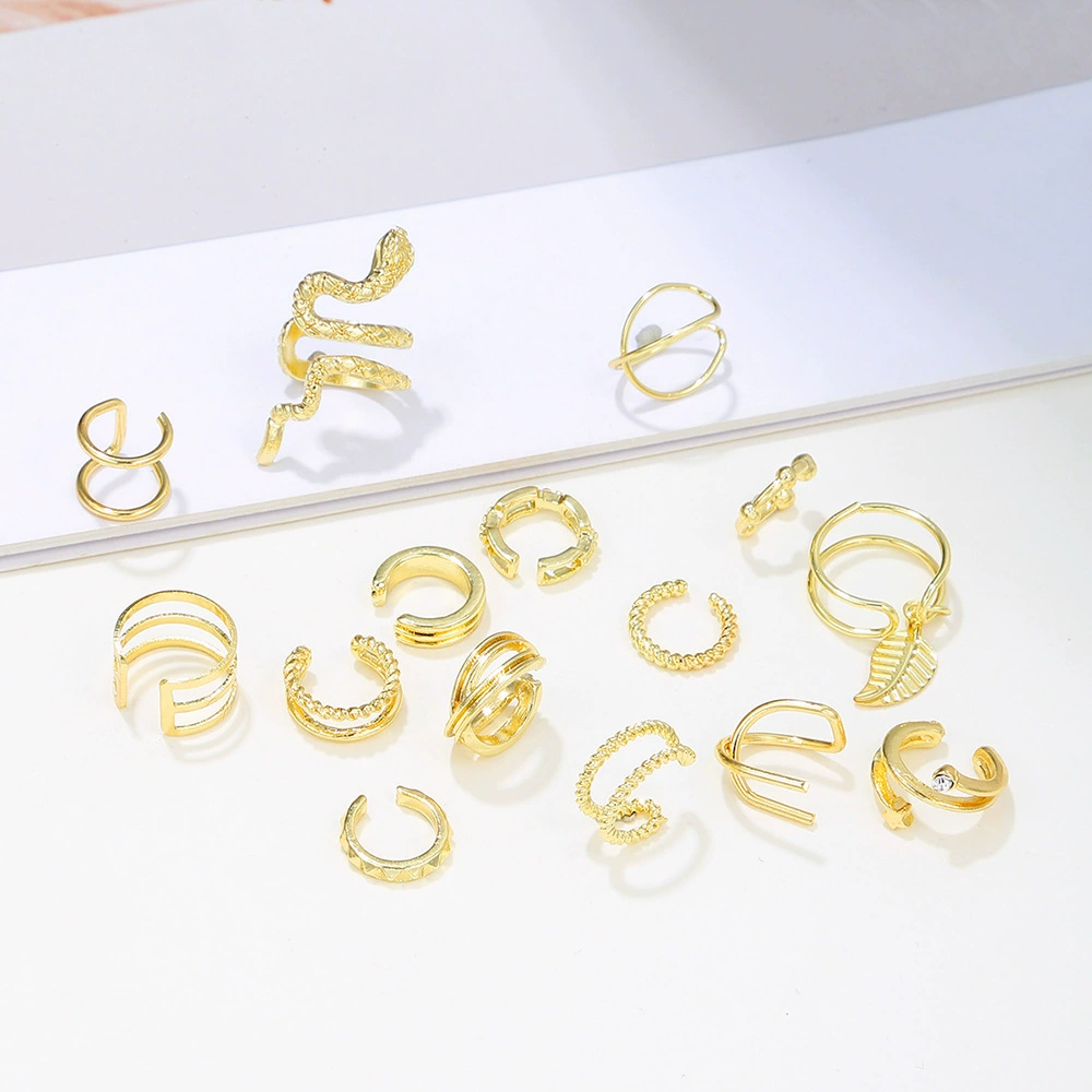Creative adjustable earrings, European style, ear protection