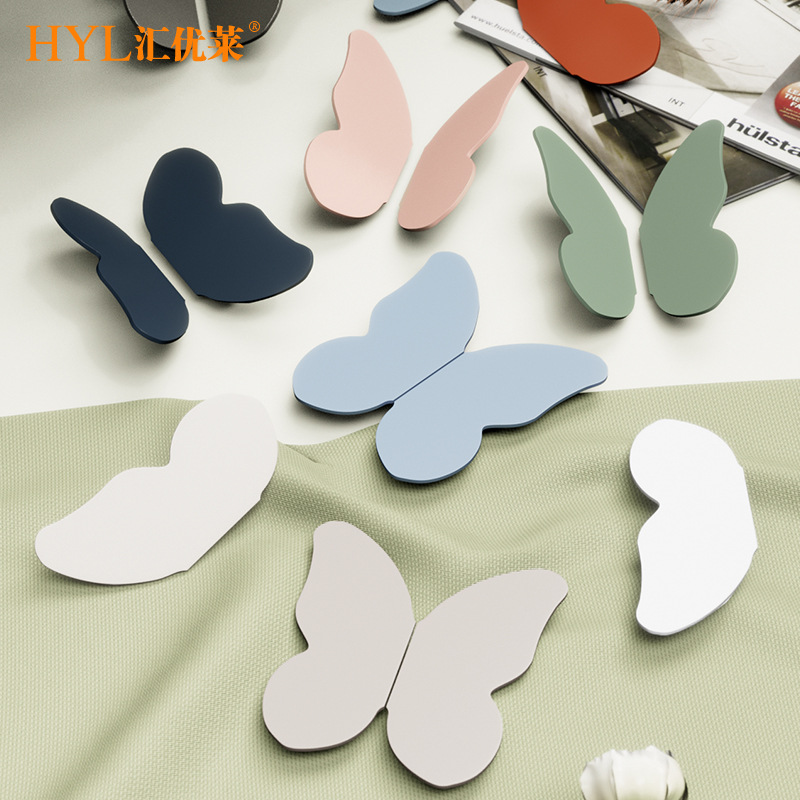 Color Children's Room Wardrobe Hand Hand cute cartoon butterfly…