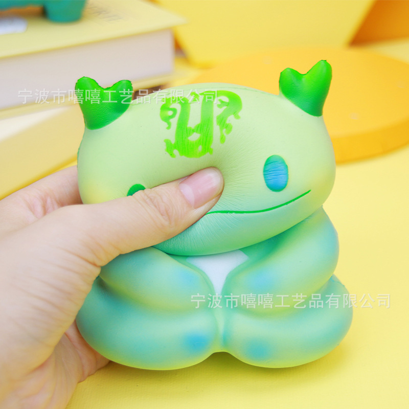 Muñeco de juguete de descompresión personalizado, diseño de pellizco y rebote lento PU, personalizable