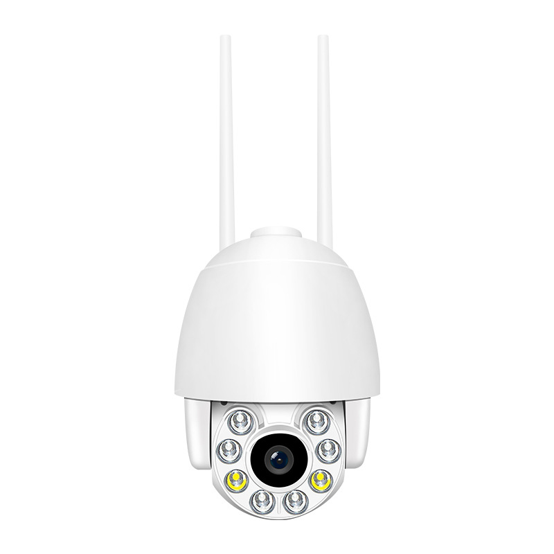 Panoramic 360° wireless surveillance camera with night vision