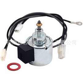 Briggs  Stratton 694393 with Walbro Carb 电磁阀