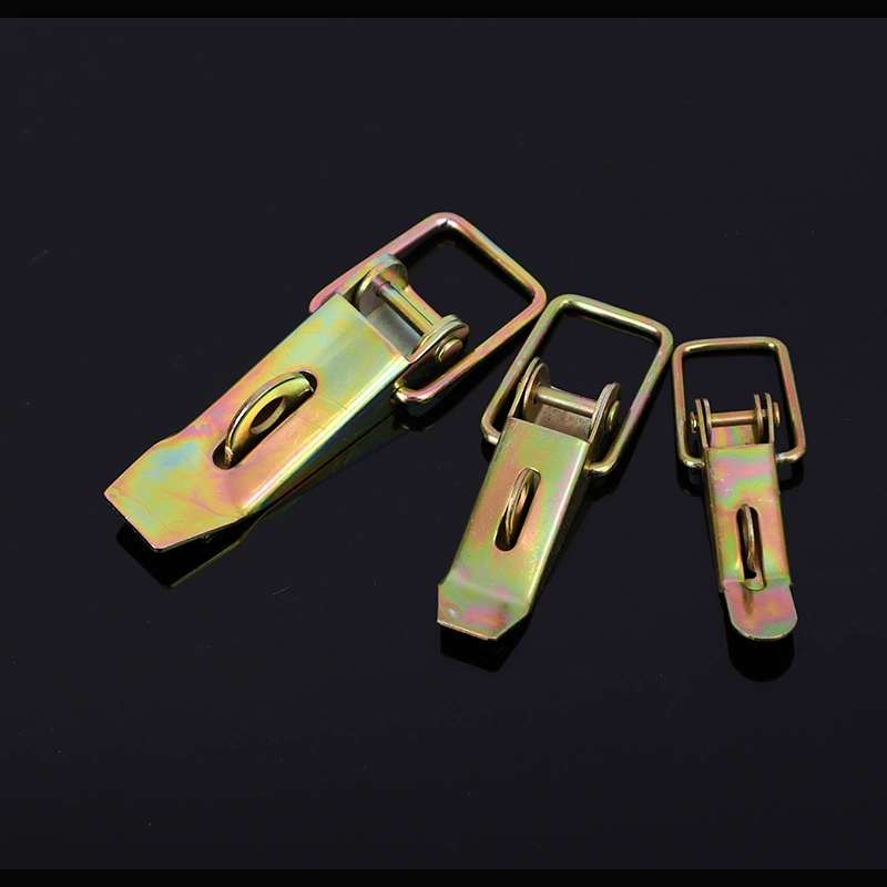 Оцинкованное железо утконоса Пряжка замок Пряжка Железная пряжка ящик для инструментов замок Пряжка деревянная коробка Пряжка