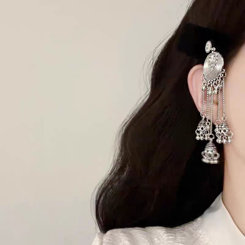 New Chinese Style Tassel Pendant Hairpin Women's Ethnic Style Retro Old Style Hairpin Niche Design Retro All-match Hair Accessories Trendy