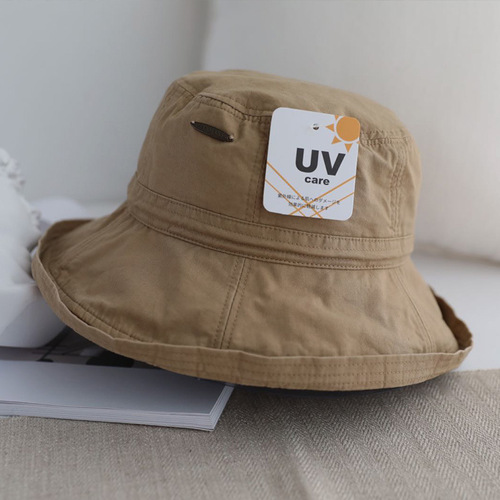 Japanese UV Fisherman's Hat for Women, Summer UV-Protective Sun Hat—Spring/Fall Casual Style, 2024 New Collection