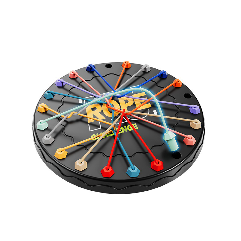 Desafío de batalla transfronterizo juego de mesa puzzle juguetes de cuerdas juguetes cuerdas descifrado entrenamiento lógico juego image 6