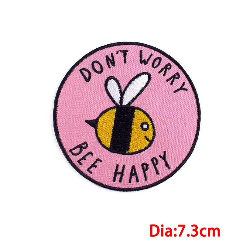 Directo de fábrica Nueva historieta del gato lindo bordado pegatinas tela con adhesivo DIY accesorios la ropa los niños parche en stock