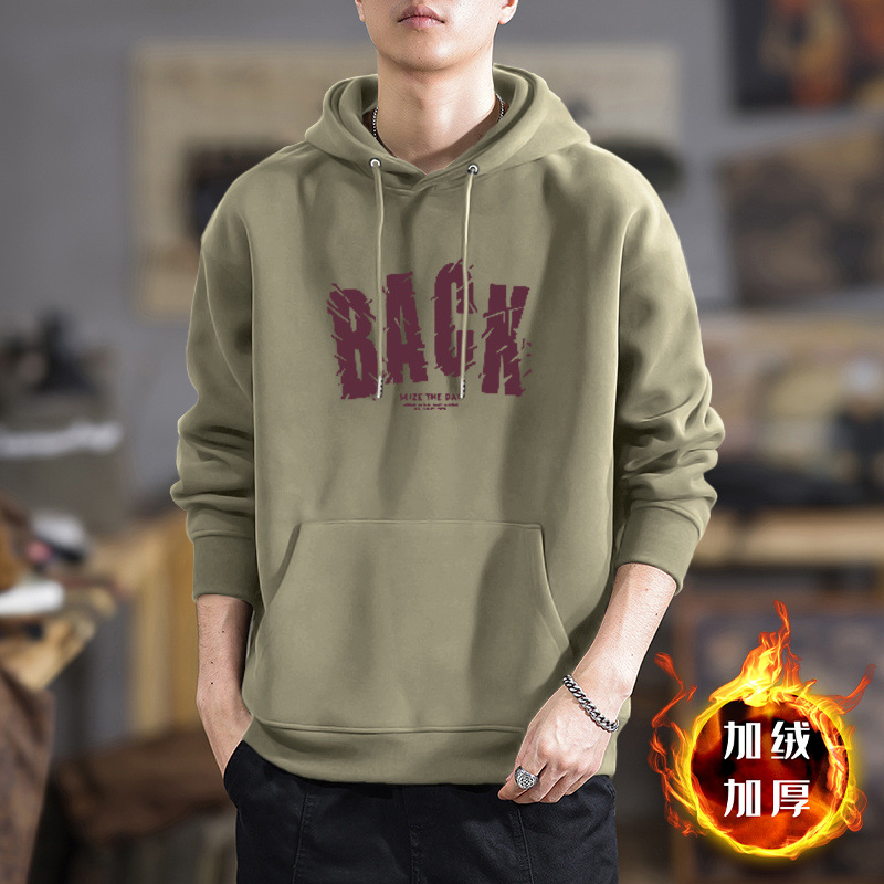 Suéter de otoño y invierno para hombres, suéter casual para hombres con sombrero, primavera, nuevo chaqueta de hombre grande, chaqueta pesada para hombres