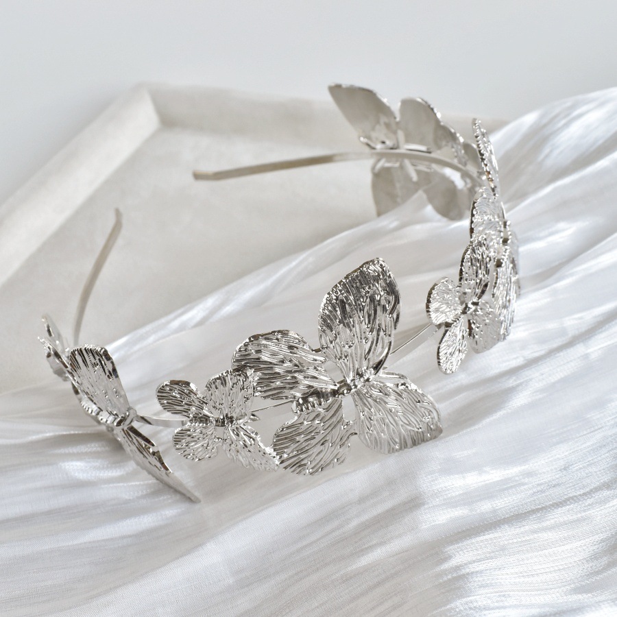 100g Weight Hair Band Hair Accessories Type 1 Piece Quantity Date, Tea Party Occasion Artificial Crystal Material Butterfly, Bow Knot Pattern All Seasons Season Women's Gender Princess, Shiny Style Princess Shiny Women's Butterfly Bow Knot Artificial Crystal Hair Band 21