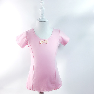 儿童舞蹈服女芭蕾舞练功服幼儿中国舞考级专用体服体操服夏季|ru