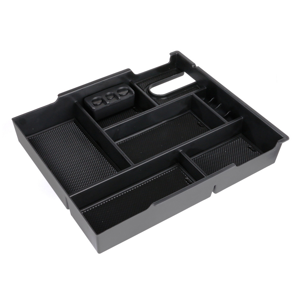 Suitable for Toyota Tundra Crewmax Built-In Armrest Under-Seat Storage Box