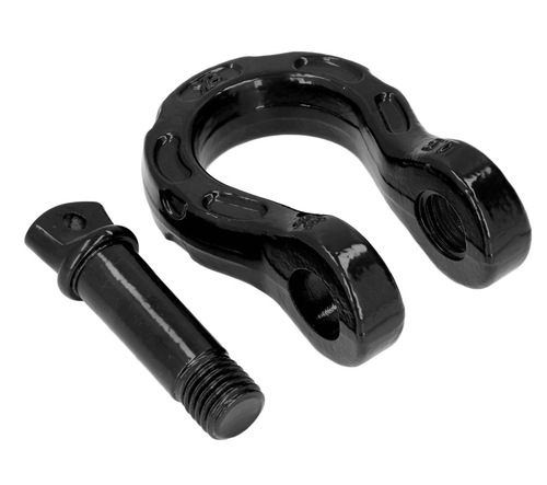 Car trailer rope U-shaped hook trailer hook off-road trailer with shackle trailer U-shaped buckle Jeep Wrangler front and rear bars 