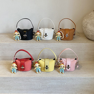 Girls' Bags, Kidsren's Mini Bags, Cute Trendy Cross-Body Coin Purses, Internet Celebrity Princess Fashion, Fashionable Little Girl Bags