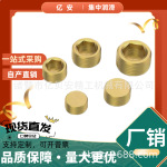 堵头黄铜丝堵闷头油塞油堵喉箍止付模具1分2分3分4分公英制机械
