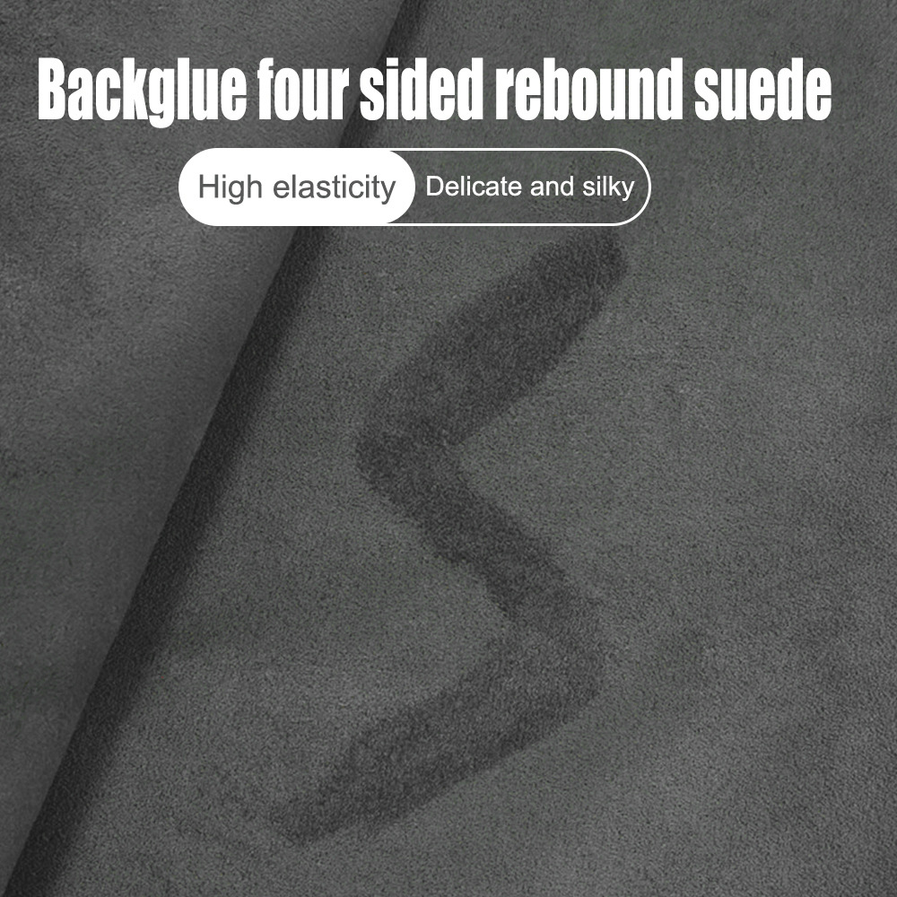 Car Interior Decal Suede Fabric Direct from Manufacturer, Self-Adhesive Personalized Car Wrap Anti-Scratch